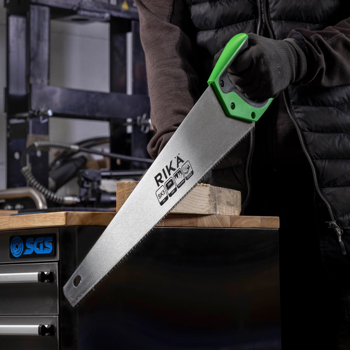 Rikä 7 TPI Rough Cut Hand Saw | 22 Inch (550mm)